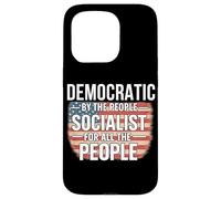 Democratic Socialism For All The People Vintage Case for iPhone 15 Pro