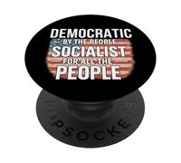 Democratic Socialism For All The People Vintage PopSockets Adhesive PopGrip