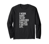 Democratic Socialist Affordable Housing Long Sleeve T-Shirt