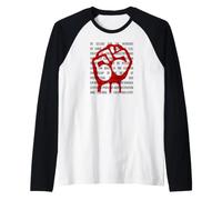 Democratic Socialist America Working Class Raglan Baseball Tee