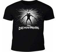 Demogorgon Mens T-Shirt - Will Sci-Fi Upside Down TV Eleven Mike Black(Small)