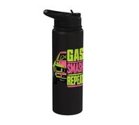 Demolition Demo Derby Fan Crash Derby Stainless Steel Insulated Water Bottle