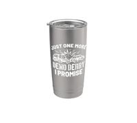 Demolition Derby Fan Pit Crew Crash Driver Fair Identity Stainless Steel Insulated Tumbler