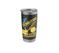 Demolition Expert Excavator Demolition Ball Construction Mud Stainless Steel Insulated Tumbler