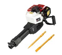Demolition Hammer Breaker Drill, 1900W 2-Stroke Demolition Jack Hammer, 20-55J 230V 1500bpm, Hand Pull Start, Concrete Breaker for Ground Slotting, Wall Drilling and Concrete Demolition