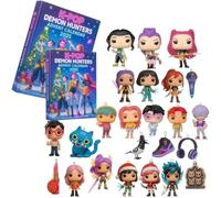 Demon Advent Calendar 2025, 24 Day Christmas Countdown Calendar, 2D H-Hunters Xmas Ornaments, K-POP Decorations for Adult Kids Boys Girls Fans