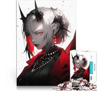 Demon Anime GirlAdults 1000 Pieces Puzzle Help the brain exercise addictive toys to cultivate patience Home Decoration Toys 38x26cm