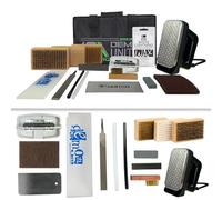 Demon Complete Ski Tune Kit with Wax and Brush Kit- Snowboard Tuning Kit Also Includes Made in USA Wax