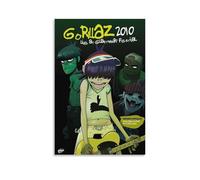 Demon Days-GorillazPhoto Landscape Print Poster Home Office Decor Canvas Poster Decorative Paper Wall Picture Print Modern Family Decor BathroomUnframe-style20x30inch(50x75cm)