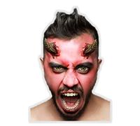Demon, Devil Prosthetic Horns Latex Pack of 2