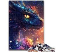 Demon Dragon Adult Jigsaw Puzzles 1000 Pieces,Challenging To Complete But Fun And Humorous Unique Home Decor And Gifts (38x26cm)