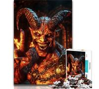 Demon Dragon Jigsaw Puzzles for Adults 1000 Piece,Help The Brain Exercise Addictive Toys to Cultivate Patience Suitable for Couples 50x75cm