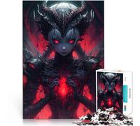 Demon Evil Anime Girljigsaw 1000 pieces for adults Challenging Game and Family Play is ideal as a gift for the whole family 38x26cm
