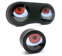 Demon Eye Bikes Taillight,Demon Eyes Cycling Light,Muti Colors Modes and DIY Personalized Light Display, USB Rechargeable,For Most Smart Bikes,Cycle