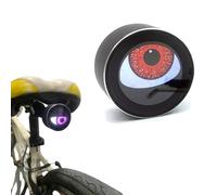 Demon Eyes Bike Tail Light, Waterproof Smart Bike Tail Light Devil Eyes Light with 11 Vivid Led Color Modes, USB Electric Scooter Demon Eye Headlights for Bike and Scooter