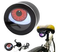 Demon Eyes Bike Tail Light - Waterproof Smart Bike Tail Light Devil Eyes Light with 11 Vivid Led Color Modes, Programmable Eyes Rear Bike Lights with Animation for Bicycles, Motorcycles, Cars