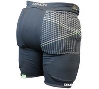 Demon Flex Force Pro Ski/Snowboard Impact Shorts, XS Black