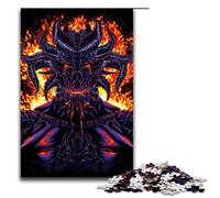 Demon from Hell Jigsaw Puzzle Pieces Jigsaw Puzzles for Mother'S Day Birthdays Christmas 1000 PCS(75x50cm)