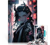 Demon Girl in Urban SettingJigsaws 2000 Pieces for Adults Learning Educational Toy is ideal as a gift for the whole family 70x100cm