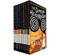 Demon Headmaster Series 8 Books Collection Set by Gillian Cross (Prime Minister's Brain, Revenge, Strikes Again, Takes Over, Facing, Demon Headmaster, Total Control & Mortal Danger)