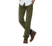 Demon&Hunter 900X Series Men's Regular Fit Casual Chino Pant - Green -