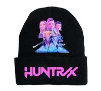 Demon Hunter hat pure wool knitted hat, winter bucket hat, witch hunting group fashionable solid color outdoor warm wool pullover hat(AS1)