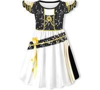 Demon Hunters Costume Rumi Mira And Zoey Costume For Girls Anime Hunter Outfit Demon Hunters For Cosplay K Pop Halloween Carnival Fancy Dress Up Outfit (A08 160)