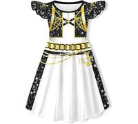 Demon Hunters Costume Rumi Mira And Zoey Girls Anime Hunter Outfit For Cosplay K Pop Halloween Carnival Fancy Dress Up Outfit (A08 120)