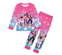 Demon Hunters Girls Pajamas Set K-Pop Mira Rumi Zoey Sleepwear Pyjamas Nighties Fashion Cute Kids Pjs Rose Red