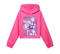 Demon Hunters Rumi Mira Zoe Girls Hoodie HUNTR/X Cartoon Sweatshirt Music Hooded Long Sleeve Kids Anime Pullover Tops Rose
