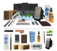 Demon Hyper Speed Ski & Snowboard Tune Kit with Iron, 1lb Wax Block & Base Cleaner