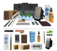 Demon Hyper Speed Ski & Snowboard Tune Kit with Iron, 1lb Wax Block & Base Cleaner