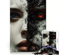 Demon in Me 1000 Piece Puzzle For Adults Creative Play Snug Joint Real Challenge Night Activity (38x52cm)