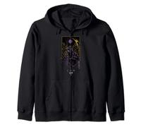 Demon. Irezumi Japanese Hannya Oni Mask Zip Hoodie