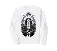 Demon Lillith Pentagram Occultism Witchcraft Sweatshirt