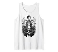 Demon Lillith Pentagram Occultism Witchcraft Tank Top