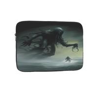 Demon On The Ocean Laptop Sleeve Case 10 Inch Suitable for Notebook Computer Tablet Traveling Carrying Simple Case