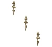 Demon Pestle Buckle Hanging Bands Necklace Key Rings Gold Keychain Ring Beaded Pendant Key Charms Key Chains Beads Bracelets Keychains Keychain Hook Locket Stack Feng Vajra Brass