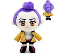 Demon Plush, Hunters Tiger Toy Cute Plushie Collectible Stuffed Animal, Desktop Decor for Kids Toys Plush Collectors, Halloween Birthday Gifts D.va