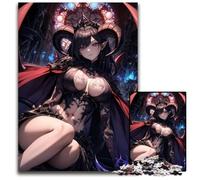 Demon Queen Anime Art Pc Adults Jigsaw Puzzle Wooden Jigsaw for Home Decor Ideal Christmas New Year Gift for Teenagers 1000 PCS(38x26cm)
