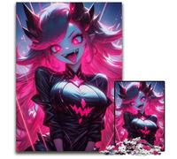 Demon Queen1000 Piece Jigsaw Puzzles for Adults Challenging Brain Teaser for Teenagers Family Game Night Fun 1000 PCS(75x50cm)