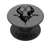 Demon Satan Sigil of Lucifer Devil Wicca Pagan tru Metalhead PopSockets Adhesive PopGrip