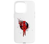 Demon Seal, Demon Face, Mask, Swords, Flames Case for iPhone 15 Pro Max