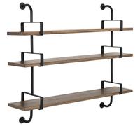 Démon Shelf L155 cm 3 Shelves American Walnut