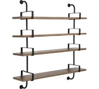 Démon Shelf L155 cm 4 Shelves American Walnut