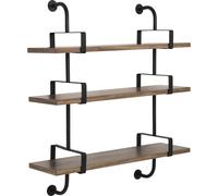 Démon Shelf L95 cm 3 Shelves American Walnut