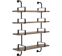 Démon Shelf L95 cm 4 Shelves American Walnut