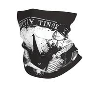 Demon Skulls Mystical Magic Hell Satan Gothic Black Men Women Bandana Lightweight Neck Warmer Windproof Snood Scarf For Running Walking Outdoor Skiing