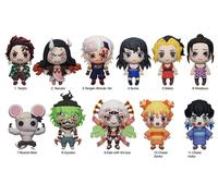 Monogram Demon Slayer Kimetsu No Yaiba 3D Foam Figural Bag Clip | ONE Random Character per Blind Bag