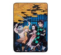 Demon Slayer Fleece Blanket Multicoloured (150Cm X 100Cm)